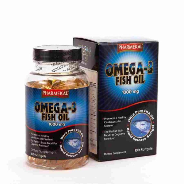 Pharmekal Omega 3 Fish Oil 1000Mg Fish Oil