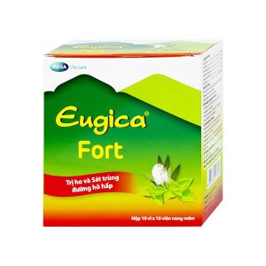 Eugica Fort cough capsules fortified with natural oils - 100 capsules