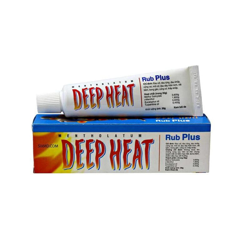 Deep Heat Cream Quickly relieve pain and stiffness 30g SIXMD Vietnamese Online Shop