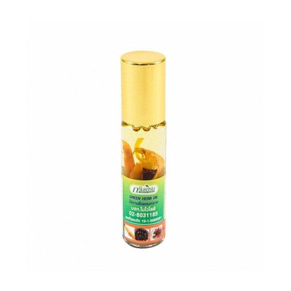 Green Herb Oil Thai 8 ml - Oil Inhaler from Thailand