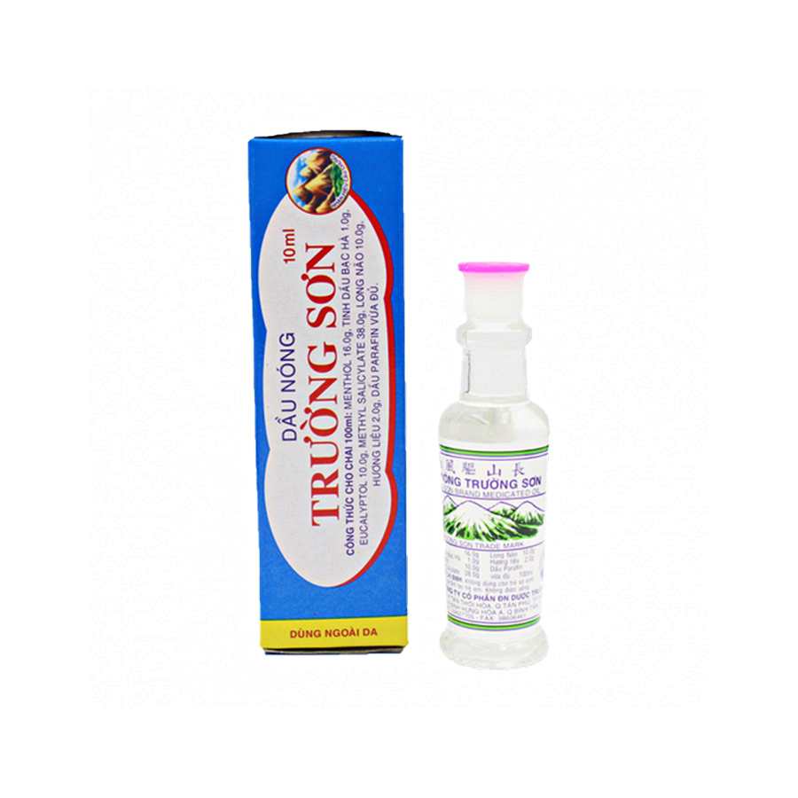 Dau Nong Truong Son - Truong Son Medicated Heat Oil - 10 ml - SIXMD ...