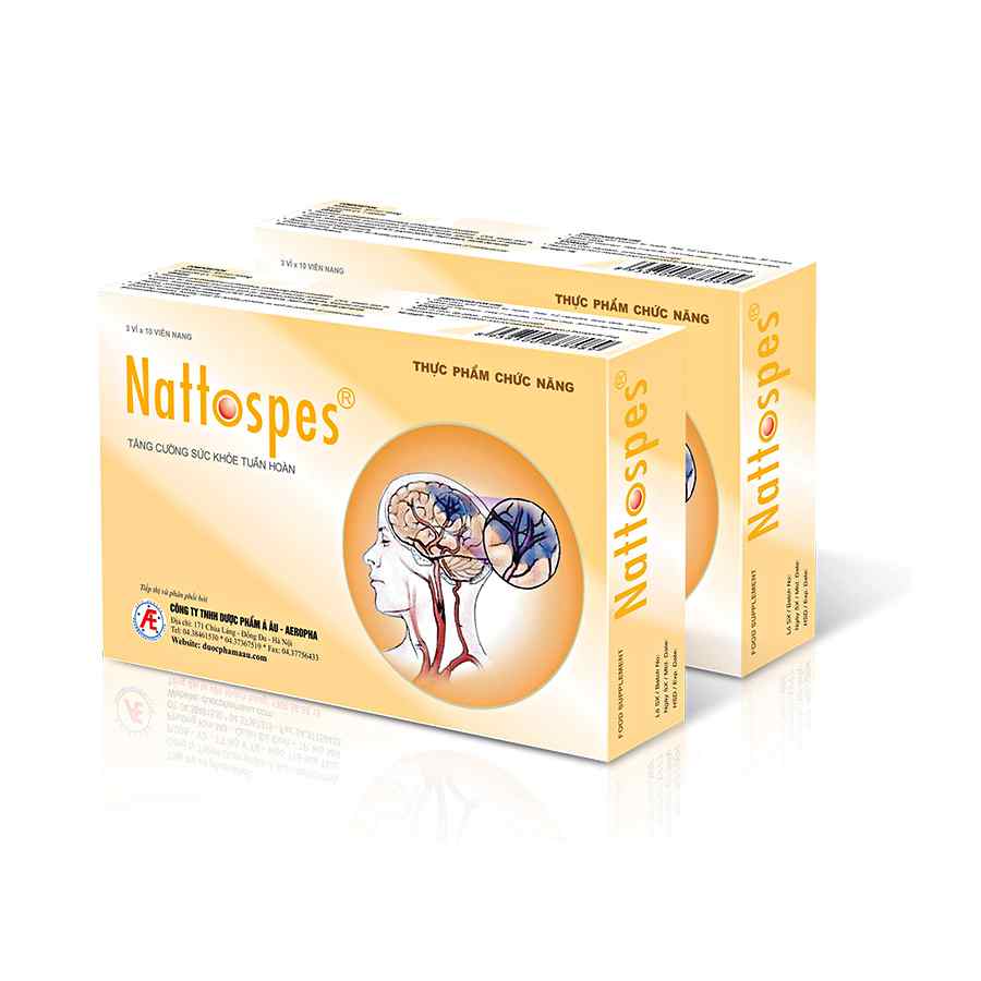 Nattospes Nattokinase – Prevent Cerebral Vascular, Stabilize the blood pressure – 30 tablets