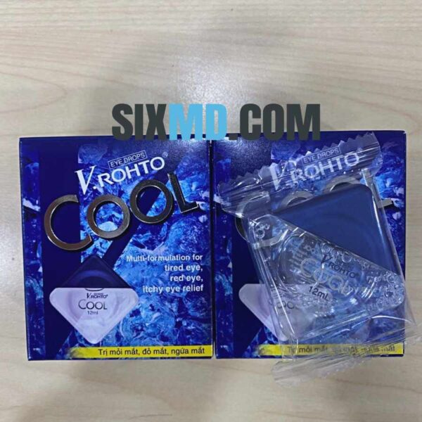 Eye drops V.Rohto Cool 12 ml box Vietnam