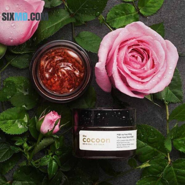 Cosmetics from Vietnam, face mask Cocoon True Rose Face Mask 30ml