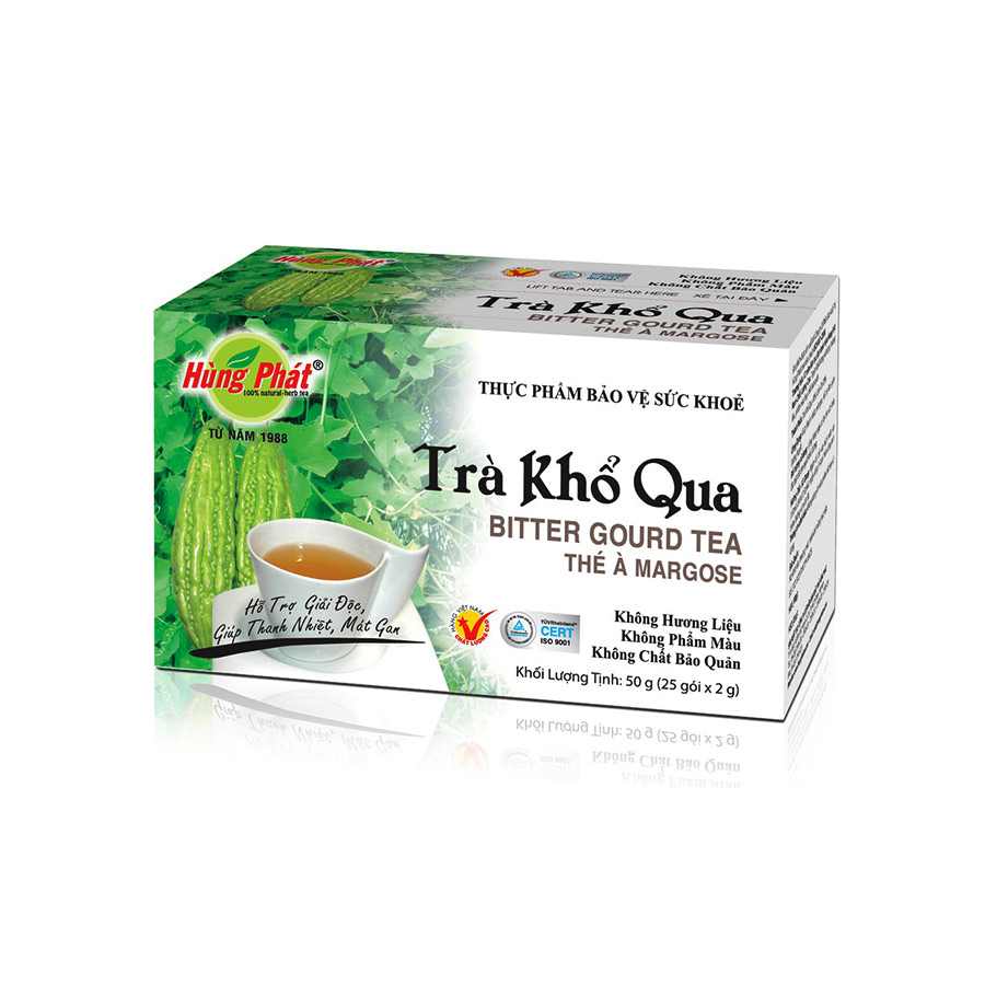 Tra Kho Qua Hung Phat - Bitter gourd tea - 25 tea bags - SIXMD ...