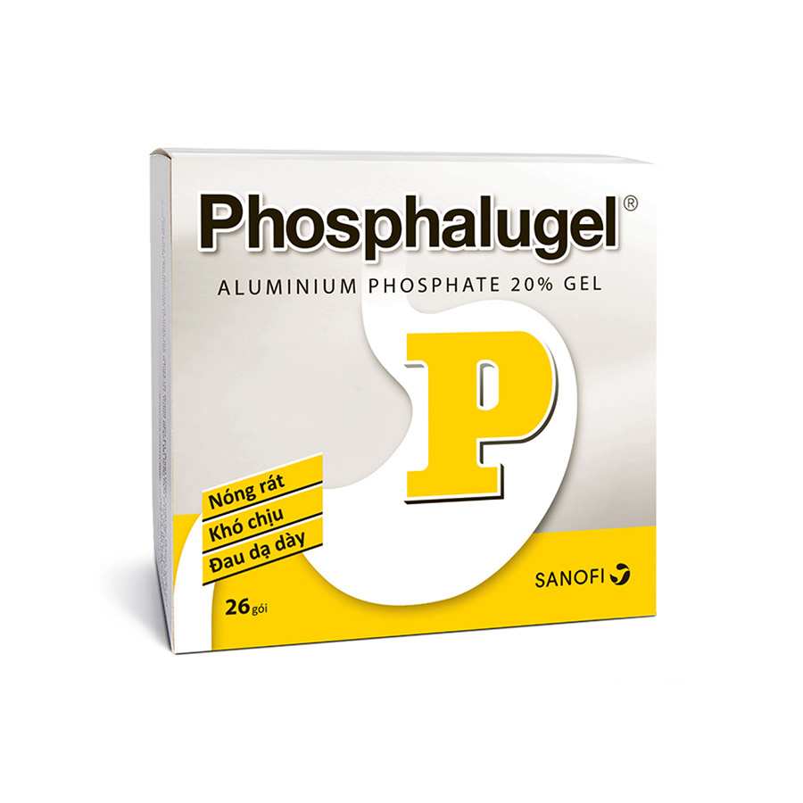 Phosphalugel - Prevention and treatment of digestive disorders - 26 sachets - Vietnamese online store