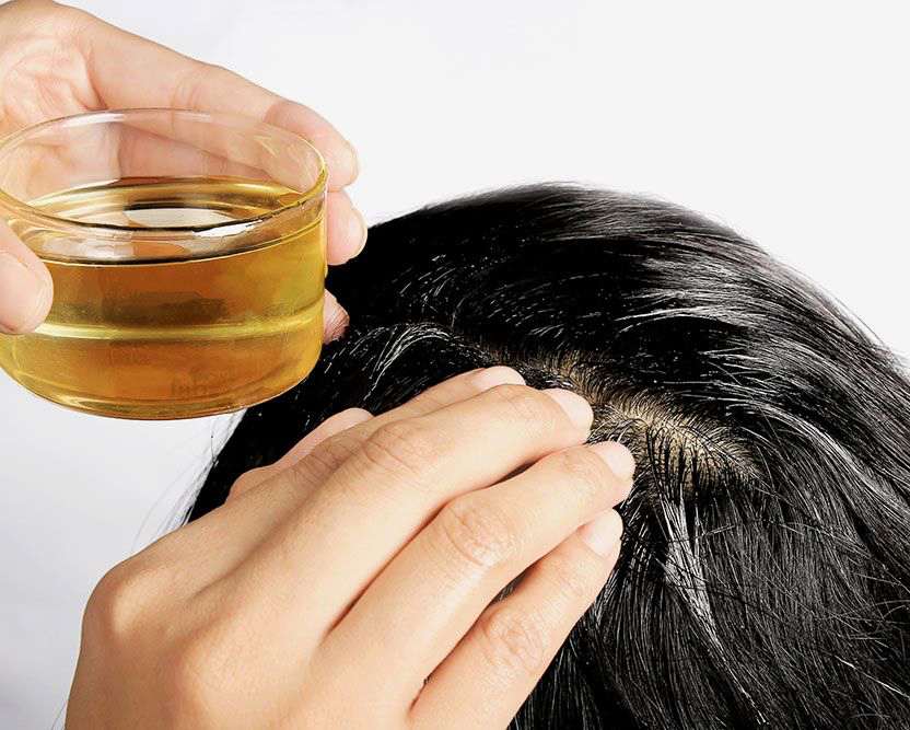Coconut oil for hair