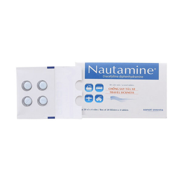 Nautamine tablets prevent and treat travel sickness