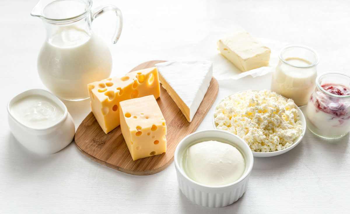 foods are made from milk may be the reason for the appearance