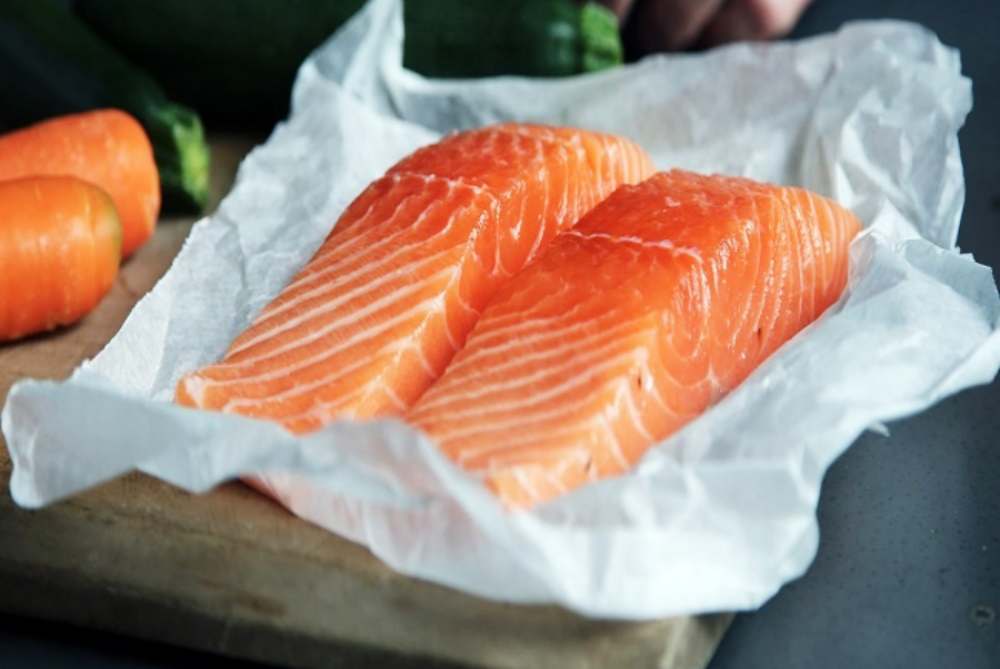 Fresh salmon