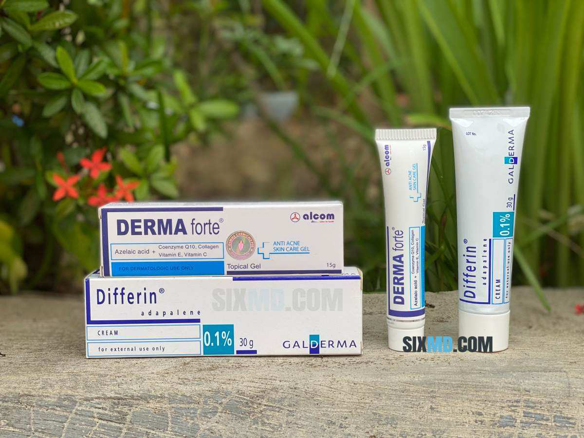 Derma Forte and Differin