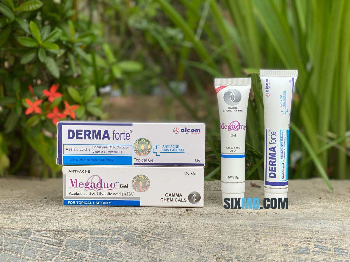 Megaduo and Derma Forte Gel