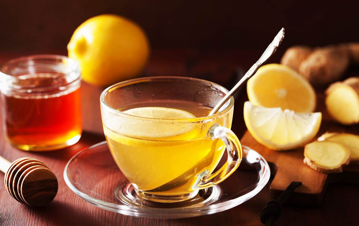 Is lemon ginger tea good for a cold?