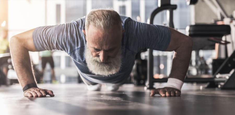 You shouldn't exercise at an older age