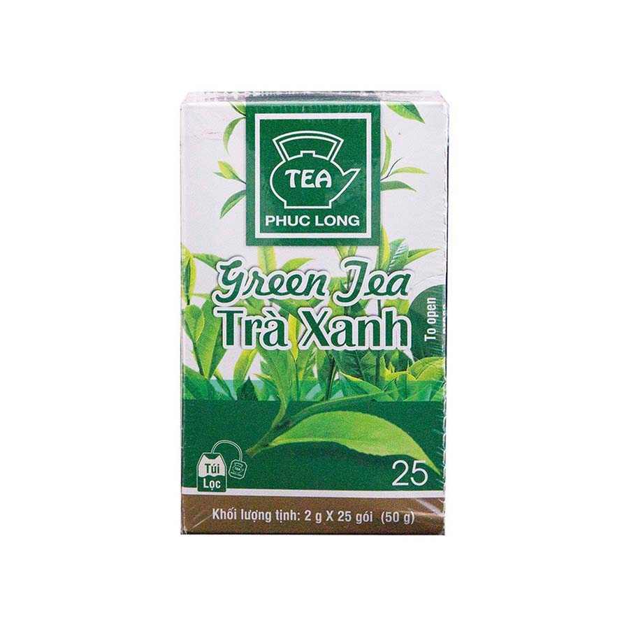 Vietnamese Green Tea (Phuc Long) - 25 tea bags - SIXMD - Vietnamese ...