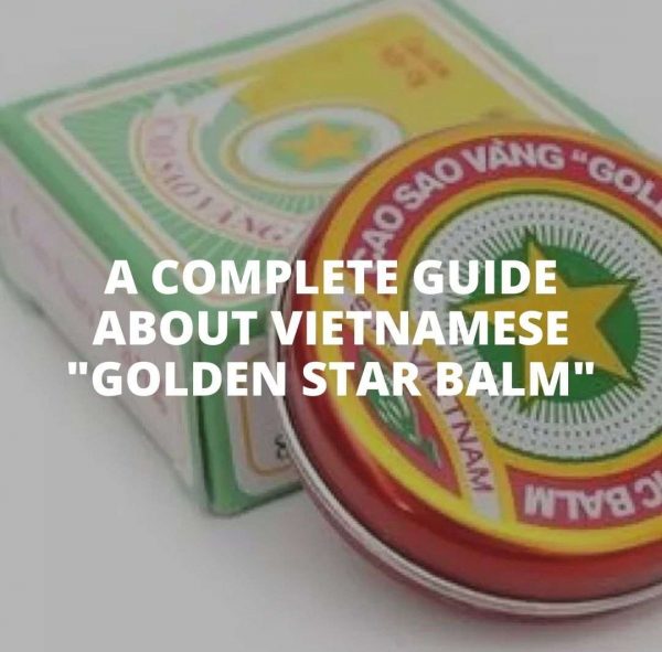 vietnamese golden star aromatic balm