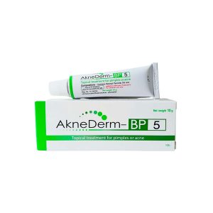 Aknederm BP 5% - Effectively treats all types of acne, such as acne, pustules, cystic acne, mild inflammatory red acne - 10 g.