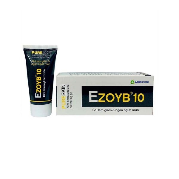 Ezoyb10 acne Gel from Vietnam - Helps reduce and prevent acne - 10 g.