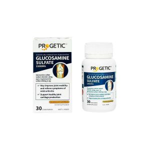 Progetic Glucosamine Sulfate 1500 mg - Cartilage and joint supplement - 30 capsules